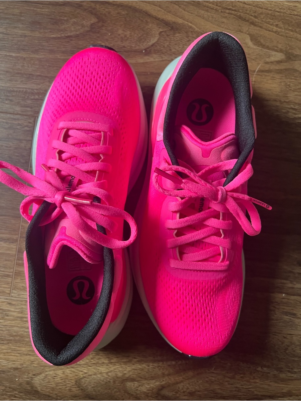 lululemon athletica Beyondfeel Women's Neon Pink Athletic Sneakers